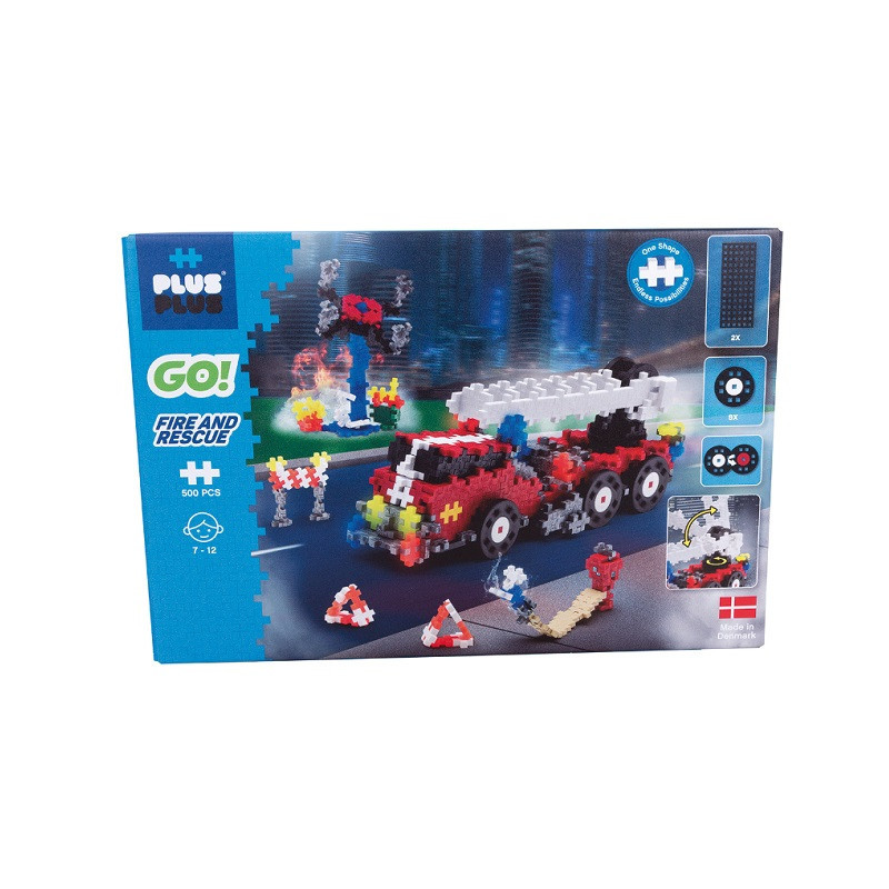 Plus-Plus Go! Pojazdy ratunkowe 500el 7009 05262