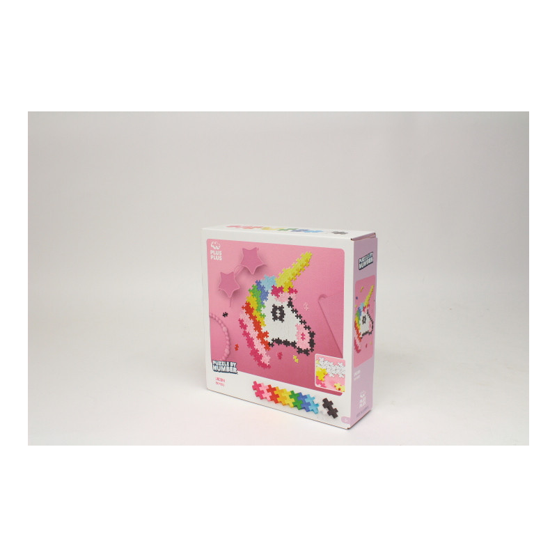 Plus-Plus Puzzle By Number Jednorożec 250el 07587