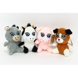 Pluszowe zwierzęta farma 14cm 4wz 660443 59010
