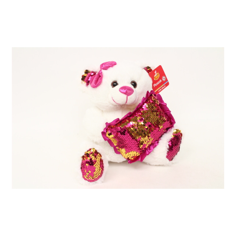 Pluszowy miś cekinowa podu.SmilyPlay SP84390 43908