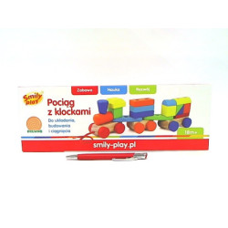 Pociąg z klockami SmilyPlay AC7621 23047