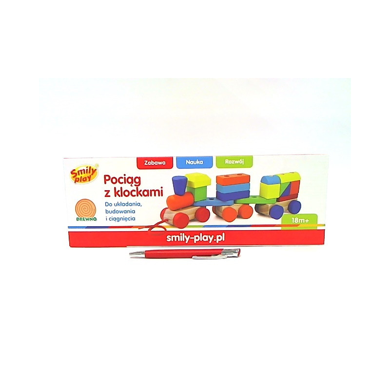Pociąg z klockami SmilyPlay AC7621 23047