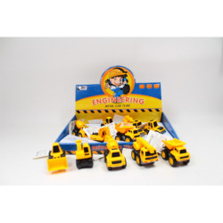 Pojazd budowlany metalowy A-0998 11595