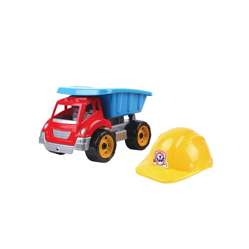 Pojazd+kask Maluch-Budowlaniec 1 TEH3961 03961