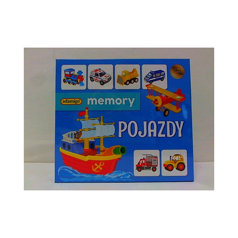 Pojazdy Gra memory Adamigo 07257