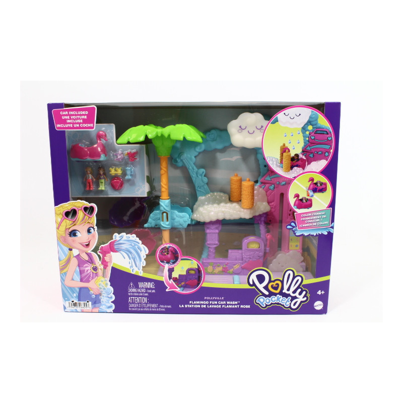 Polly Pocket Flamingowa myjnia zestaw HHJ05 /2