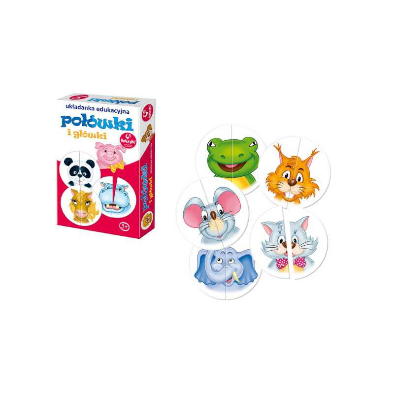 Połówki i główki - układanka 60352