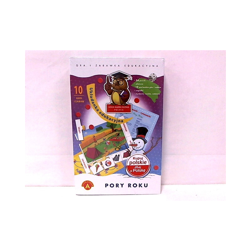 Pory roku - układanka edukacyjna 13238