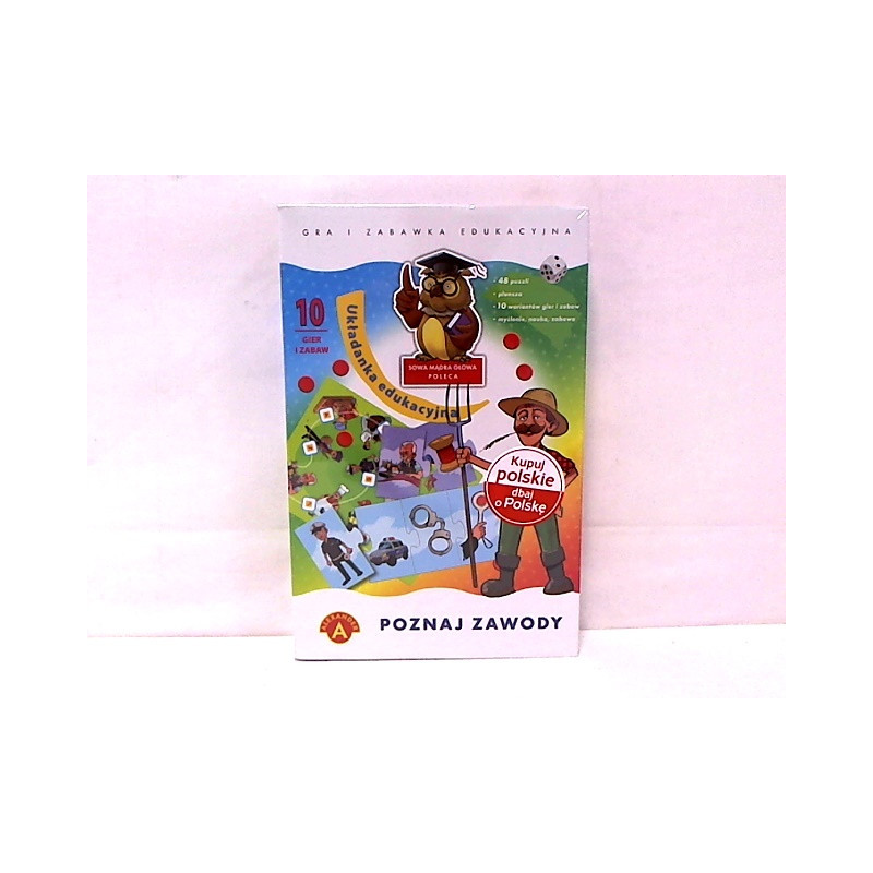 Poznaj zawody - układanka edukacyjna 13269