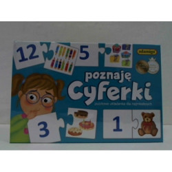 Poznaję Cyferki - gra puzzlowa 05598