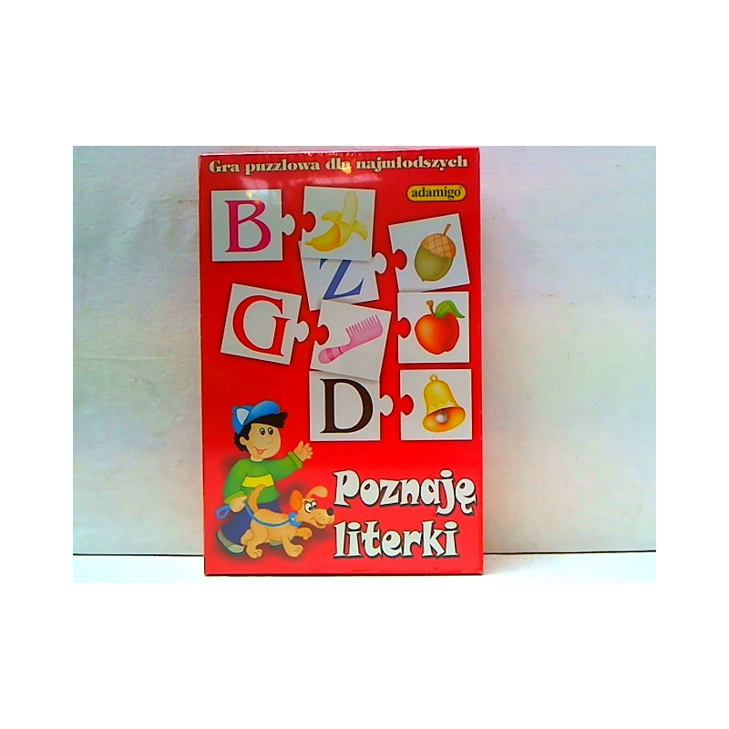 Poznaję Literki - gra puzzlowa 05581