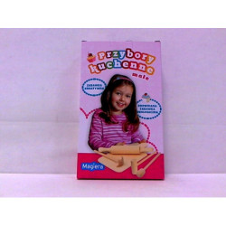 Przybory kuchenne małe drewniane 30100