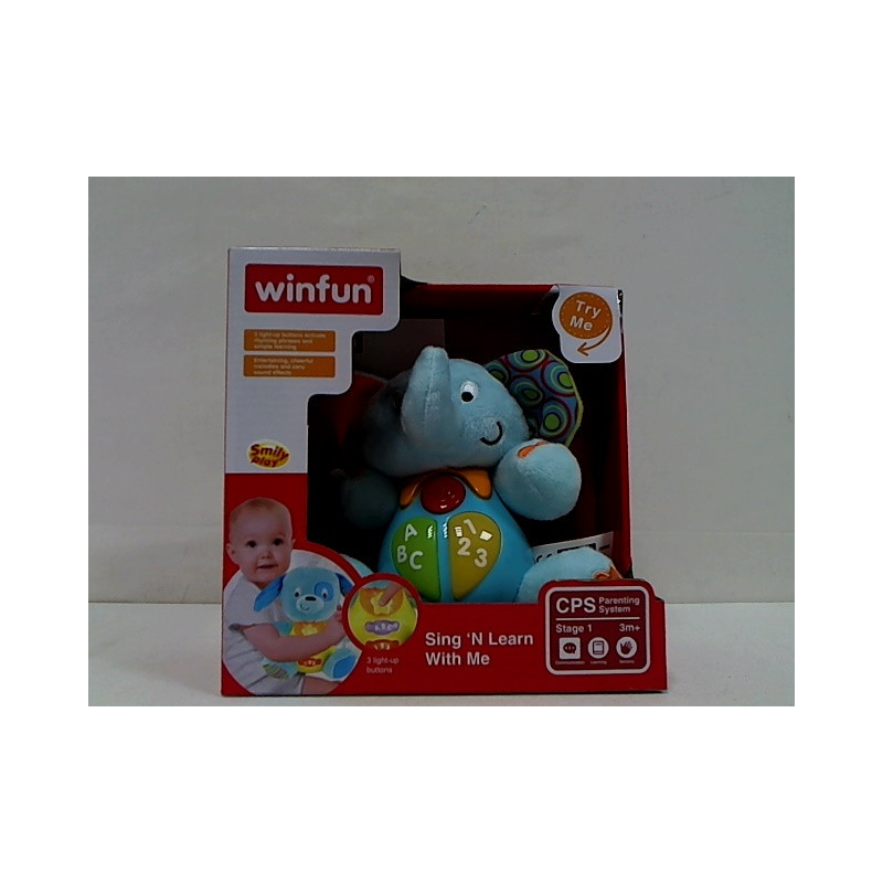 Przytulaczek słonik Trąbuś SmilyPlay 000689 06893