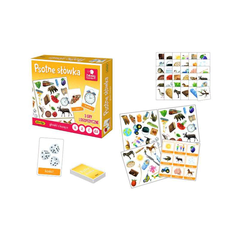 Psotne słówka - głoski ciszące 07301