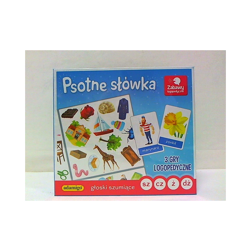 Psotne słówka - głoski szumiące 07295