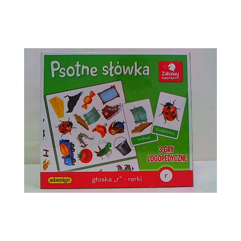Psotne słówka - Rerki - głoska R 07400