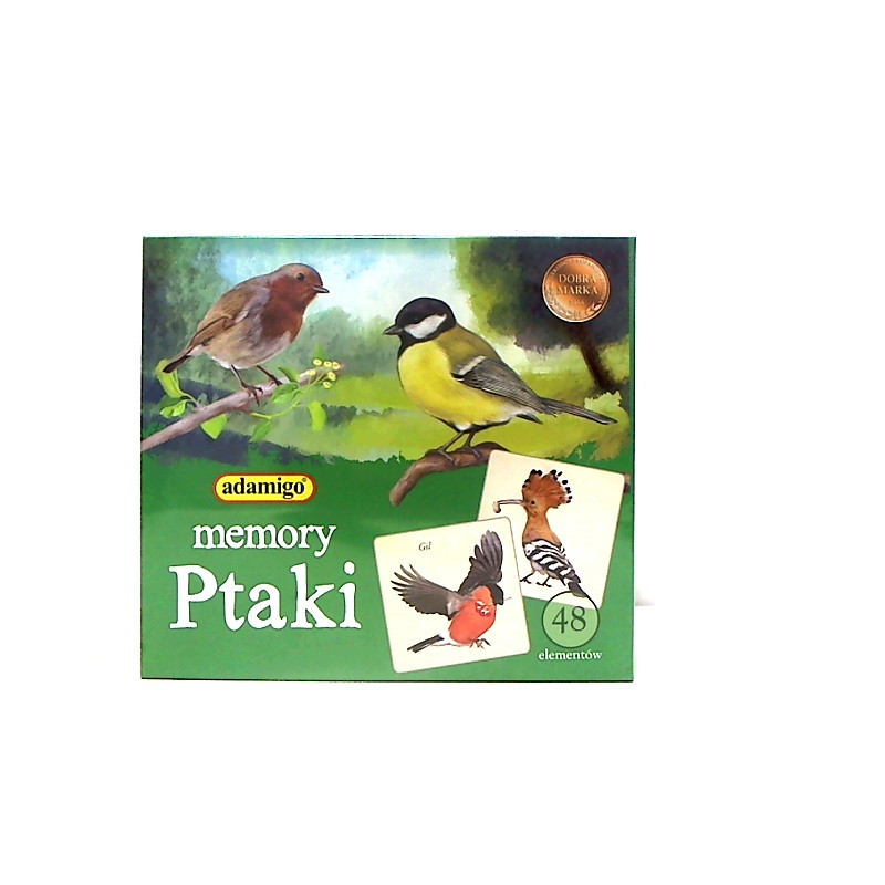 Ptaki Gra memory Adamigo 07271