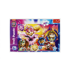 PUZZLE 100 Poznaj Mighty Pups / Psi Patr 16460
