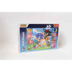 PUZZLE 100 Poznaj Sonica/SEGA Sonic TheHeadg 16465