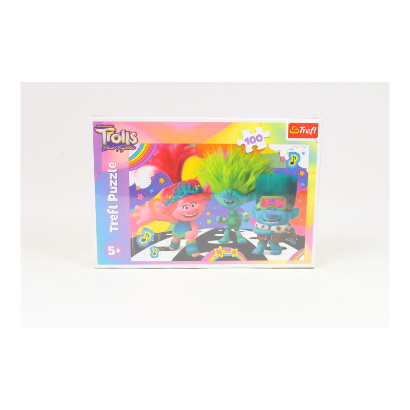 PUZZLE 100 Zabawne Trolle/Universal Trolls 3 16461