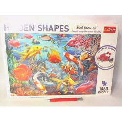 PUZZLE 1000 HiddenShapes Podwodne zycie 10676