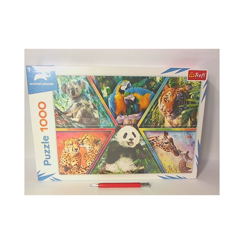 PUZZLE 1000 Królestwo zwierząt 10672
