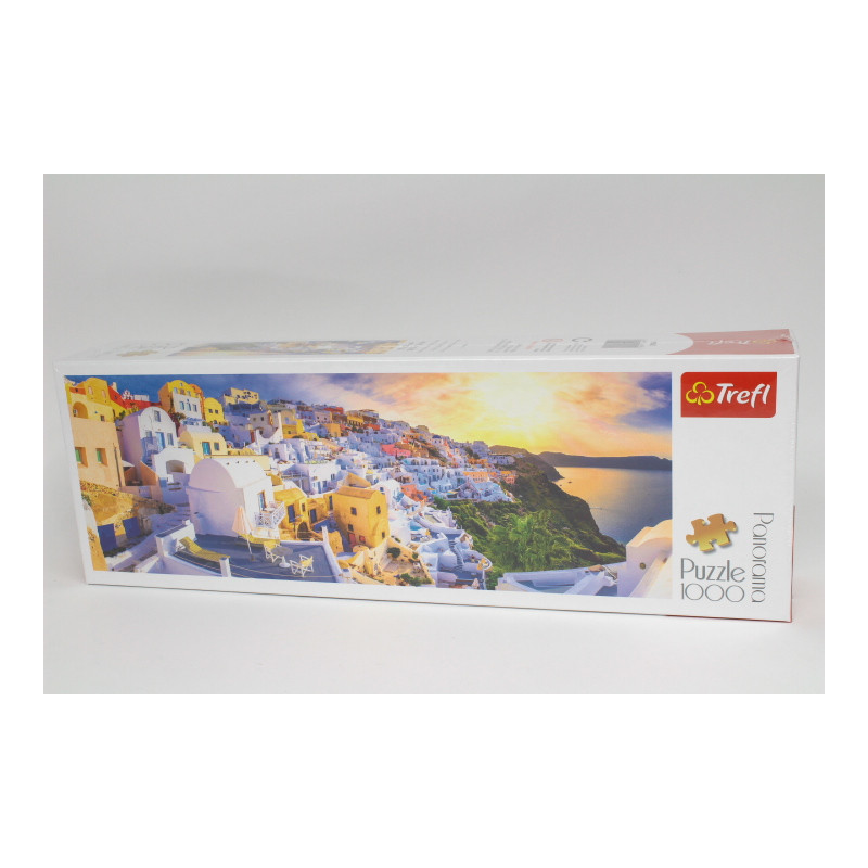PUZZLE 1000 Panorama Zachód słońca n/Santori 29054