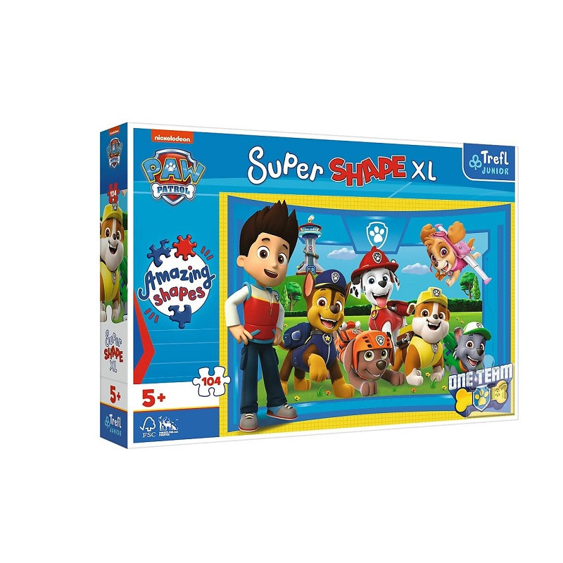 PUZZLE 104 XL Psi przyjaciele /Psi Patrol 50016