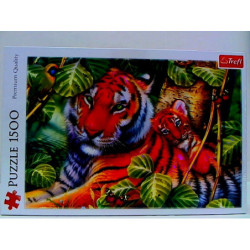 PUZZLE 1500 Dwa tygrysy 26159