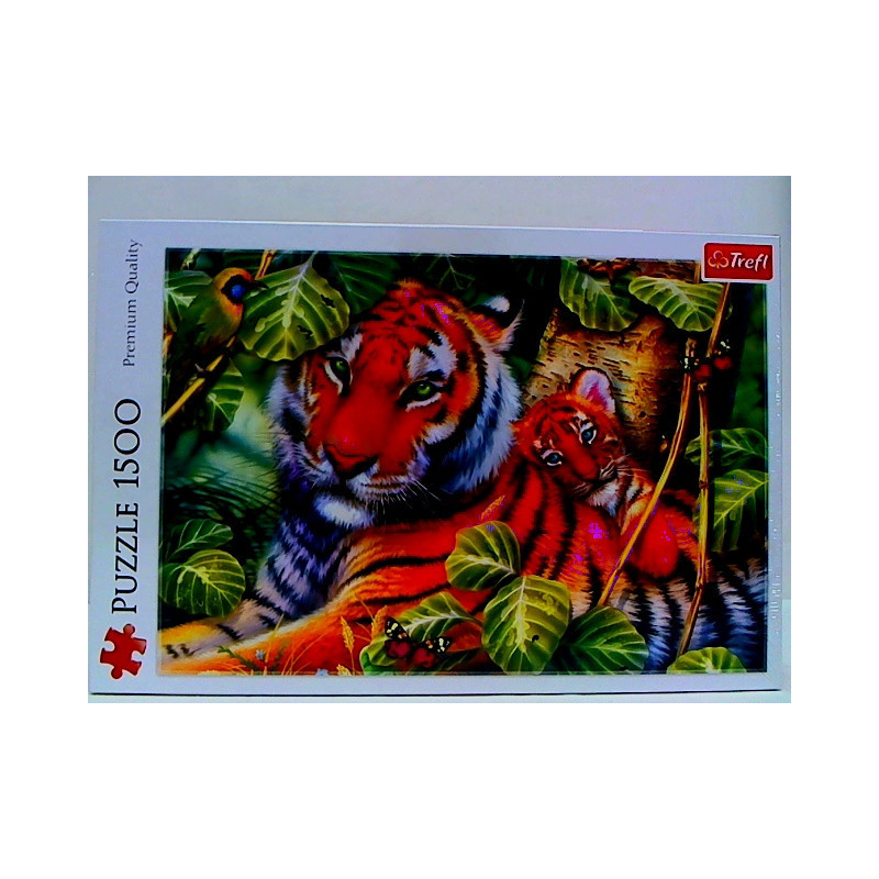 PUZZLE 1500 Dwa tygrysy 26159