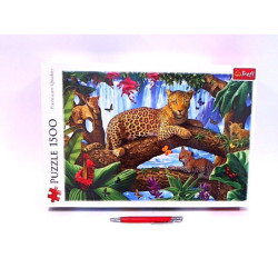 PUZZLE 1500 Odpoczynek wśród drzew 26160