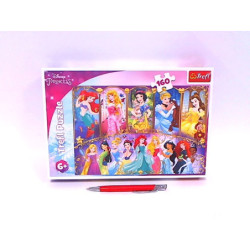 PUZZLE 160 Portrety Księzniczek 15407