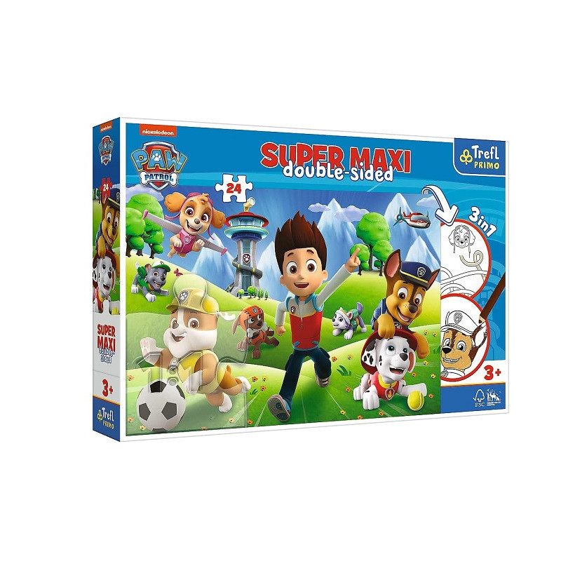 PUZZLE 24 SUPERMAXI Przygody Psiego Patrolu 41001