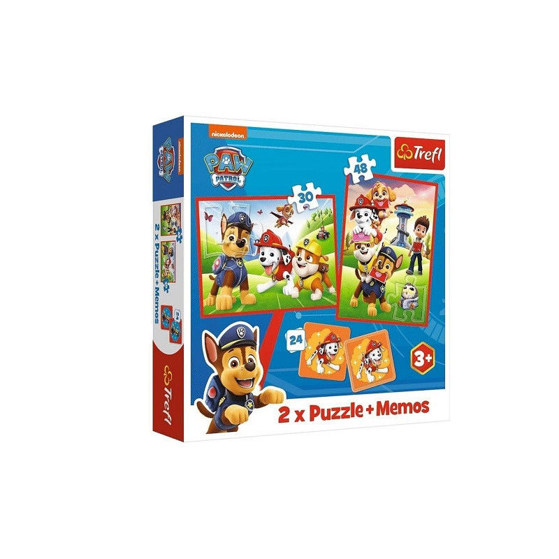 PUZZLE 2w1+memos Psia ekipa w akcji /Viacom 93337