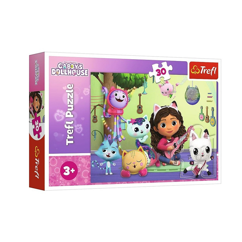 PUZZLE 30 Gabi i jej uroczy domek /Universal 18301