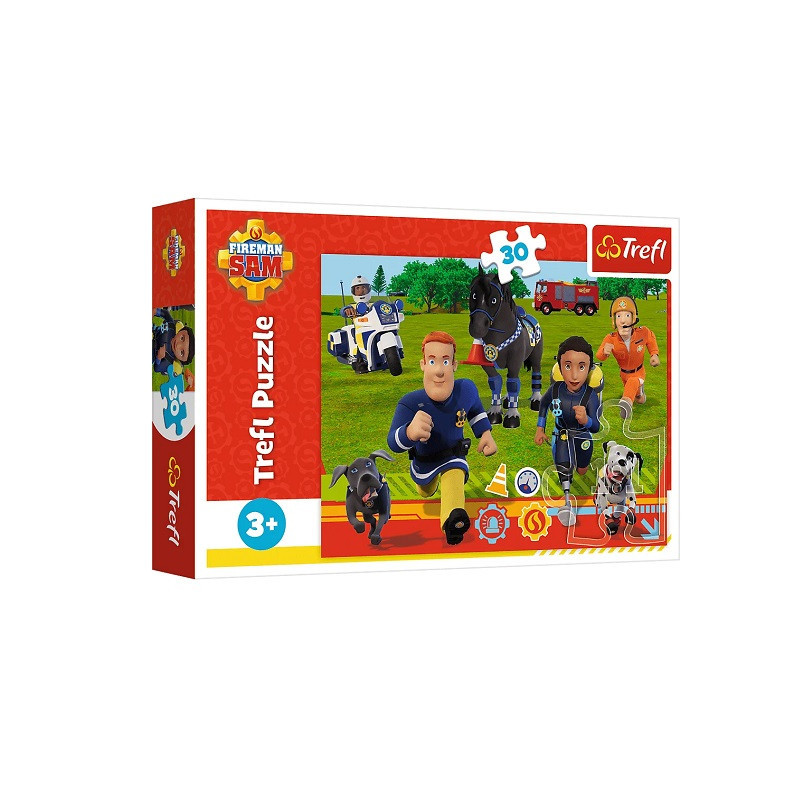 PUZZLE 30 Gotowi do pomocy /Strażak Sdam 18297