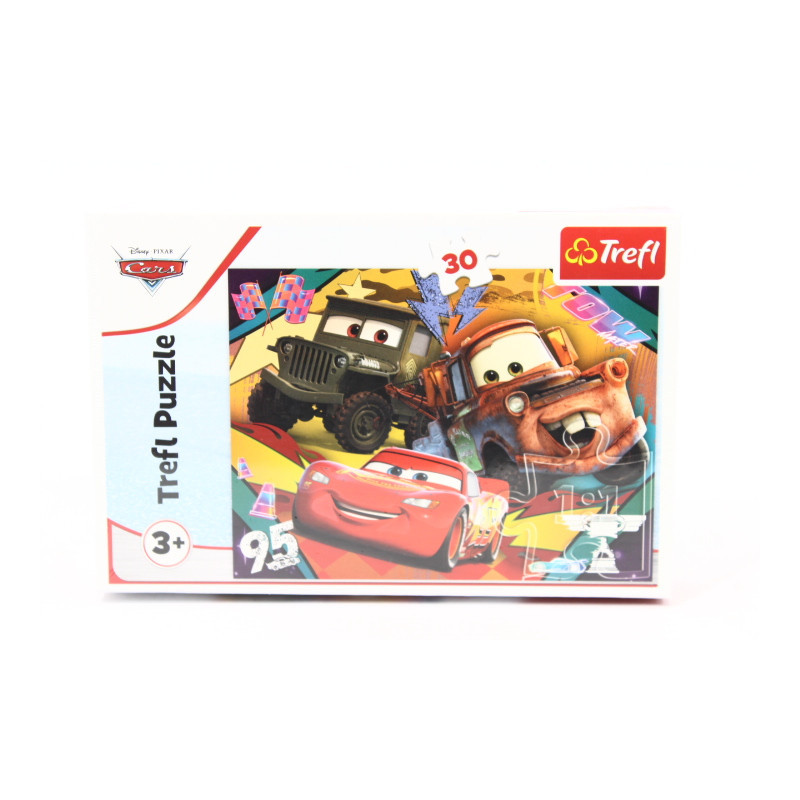 PUZZLE 30 Rozpędzone samochody 18293