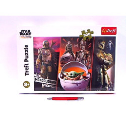 PUZZLE 300 Tajemniczy Baby Yoda /SW 23002