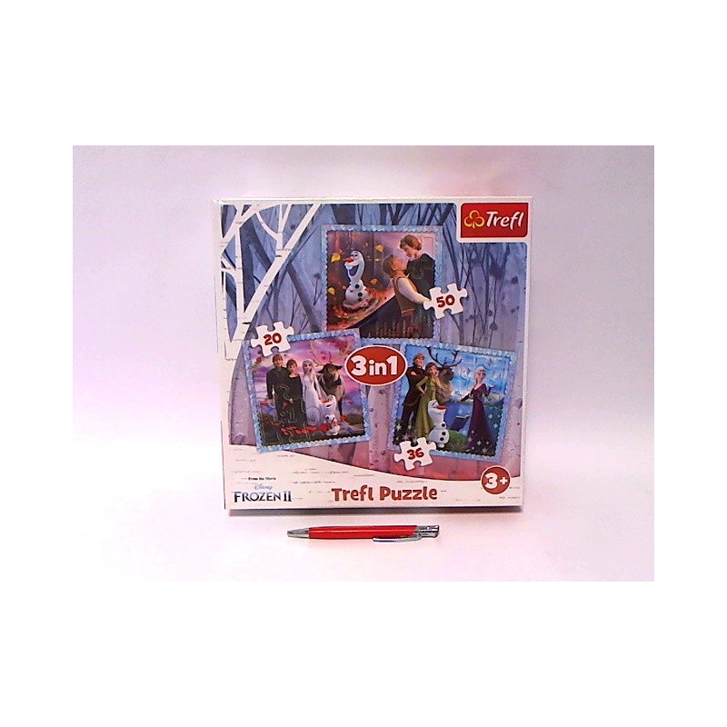 PUZZLE 3w1 Magiczna opowieść Frozen2 34853
