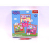 PUZZLE 3w1 Pomysłowa Świnka Peppa 34852