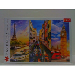 PUZZLE 4000 Wycieczka po Europie 45009