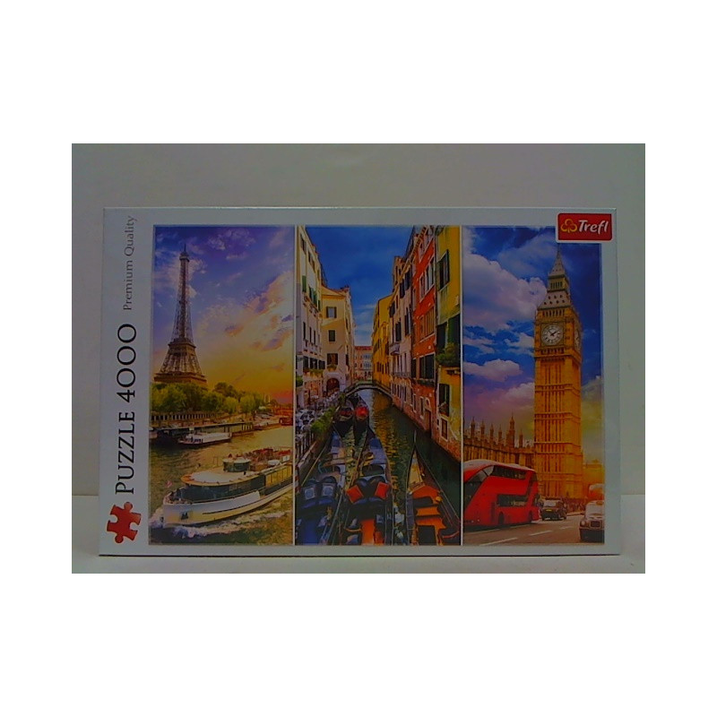 PUZZLE 4000 Wycieczka po Europie 45009