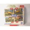 PUZZLE 4w1 Ciekawe dinozaury 34383