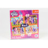 PUZZLE 4w1 Poznaj kucyki Pony/Hasbro MLP 34624