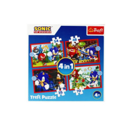 PUZZLE 4w1 Przygody Sonica/SEGA SonicTheH..34625