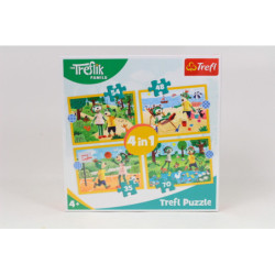 PUZZLE 4w1 Trefliki na wakacjach 34623
