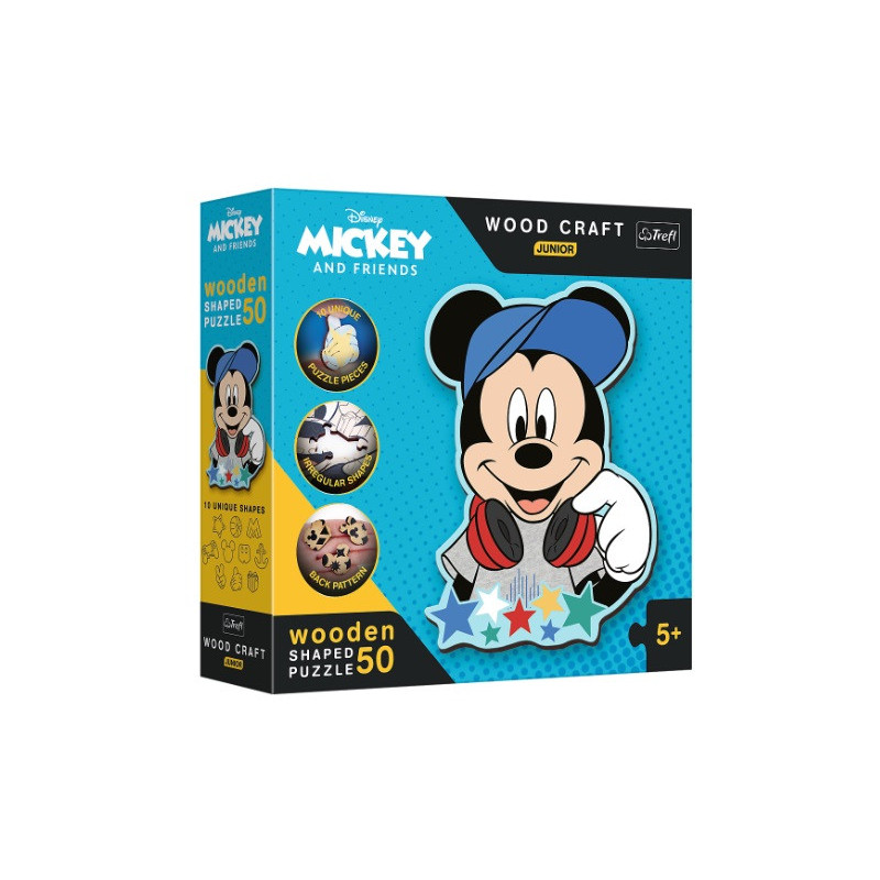 PUZZLE 50 Drewn.Disney W świecie Mickey 20199