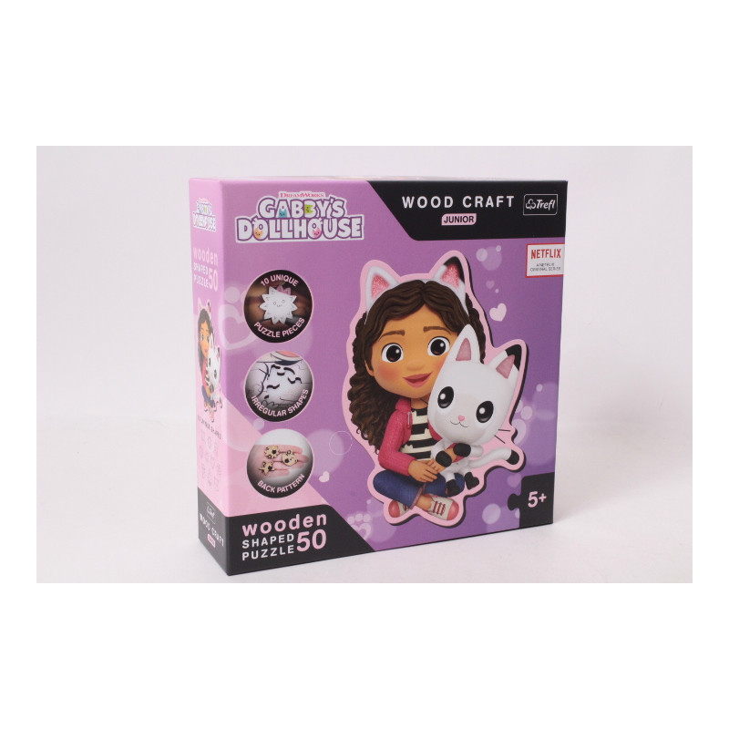 PUZZLE 50 Drewn.Junior Gabby i jej Kotek 20202
