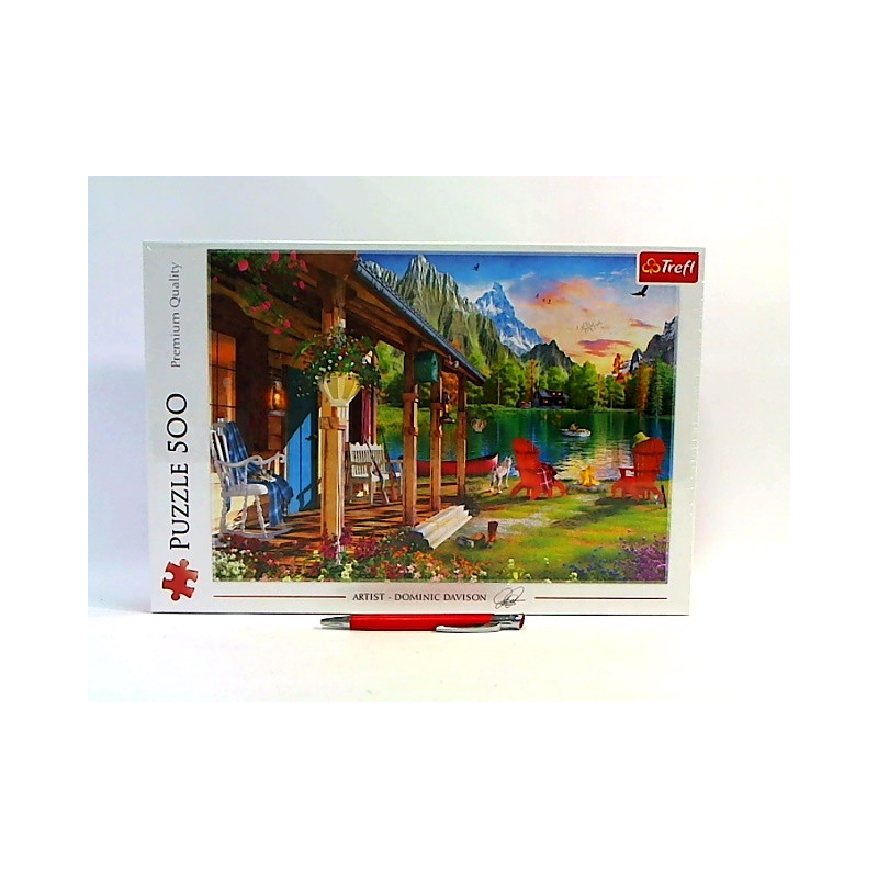 PUZZLE 500 Domek w górach 37408