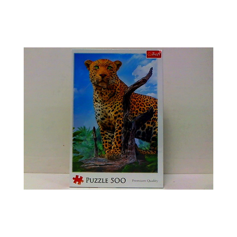 PUZZLE 500 Dziki lampart 37332